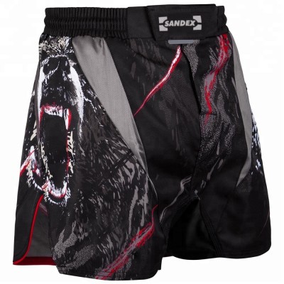 High Quality Wholesale Custom Made MMA Mens Shorts