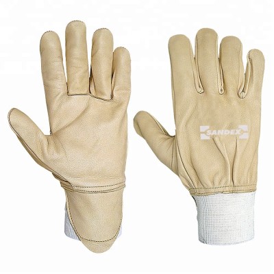 New OEM Design Mens Leather Driving Gloves