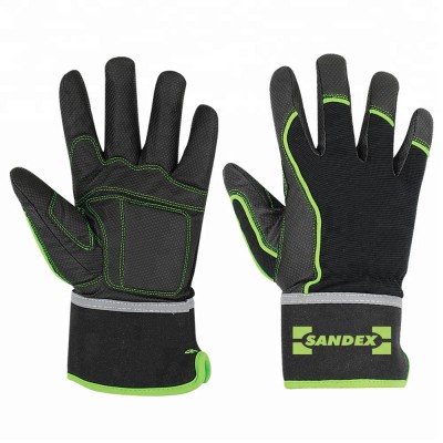 Mechanic Heavy Duty Good Sefety Leather Gloves